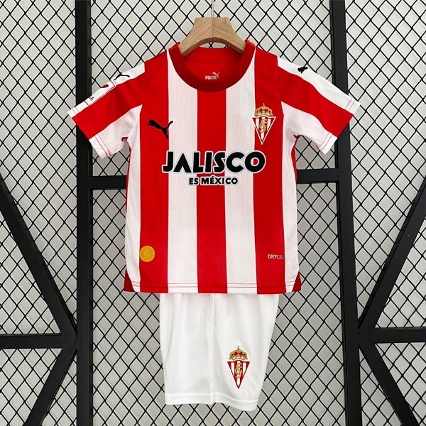 Maglia Sporting De Gijón Home Bambino 23/24